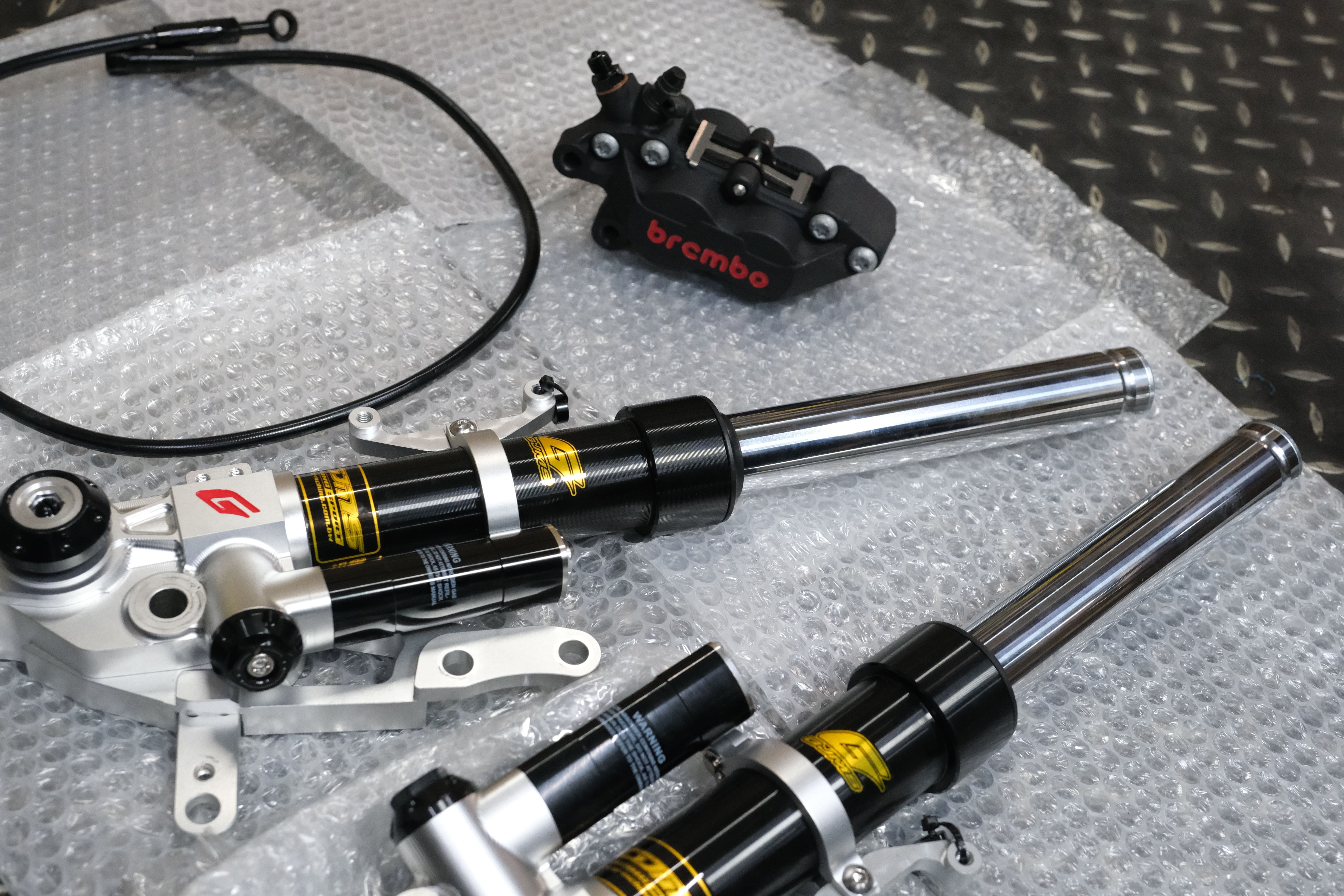 福利品 GJMS TCD2000+ BREMBO對四 REIN金屬油管  JETSL專用