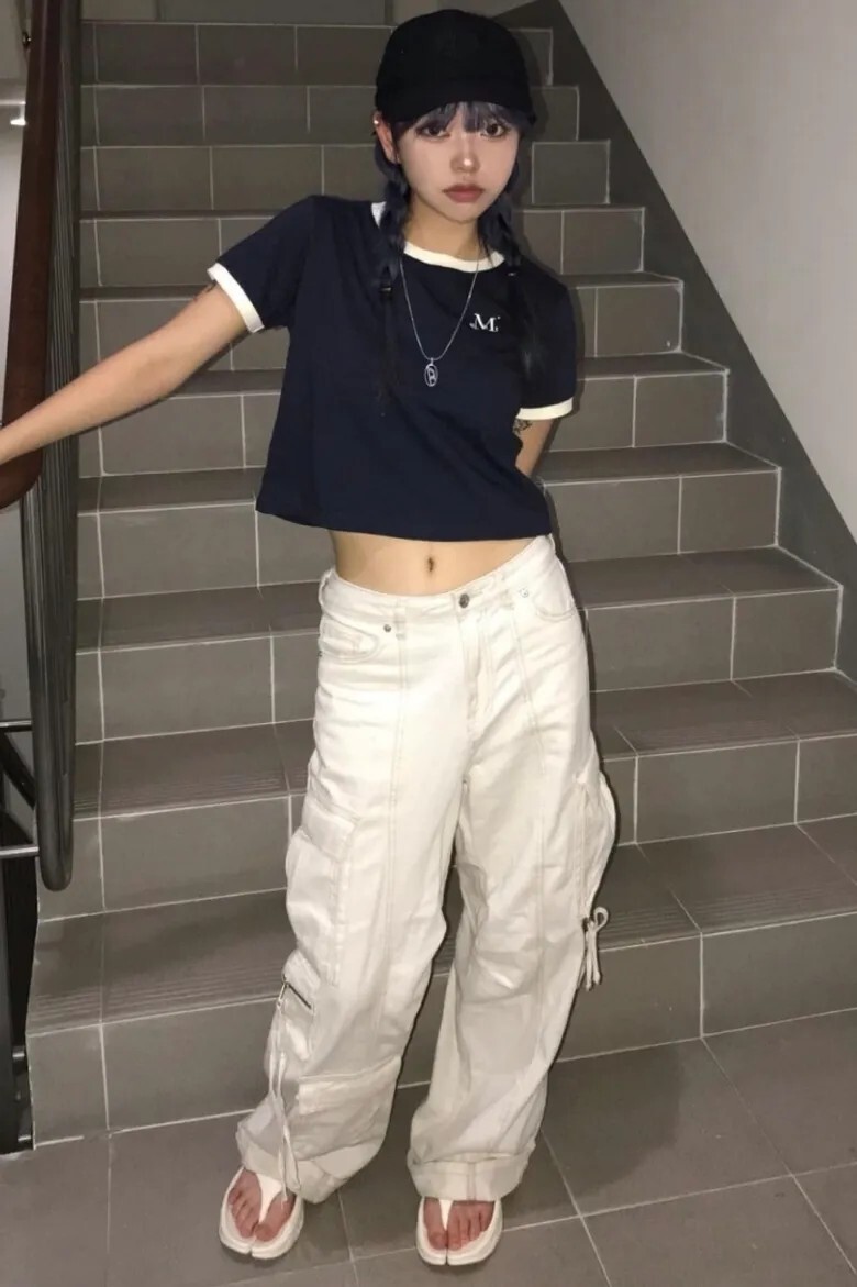 【OWN】Mucent 休閒 短袖 上衣 圓領 撞色 圓形標誌 情侶款 海軍藍 黑色 白色 棕色 天空藍 P00000MH