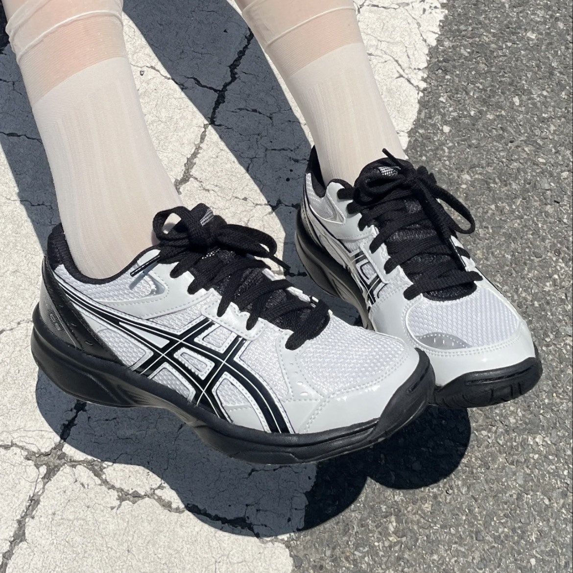 【代購】ASICS River CS 室內綜合運動乒乓球鞋 男女同款 灰色