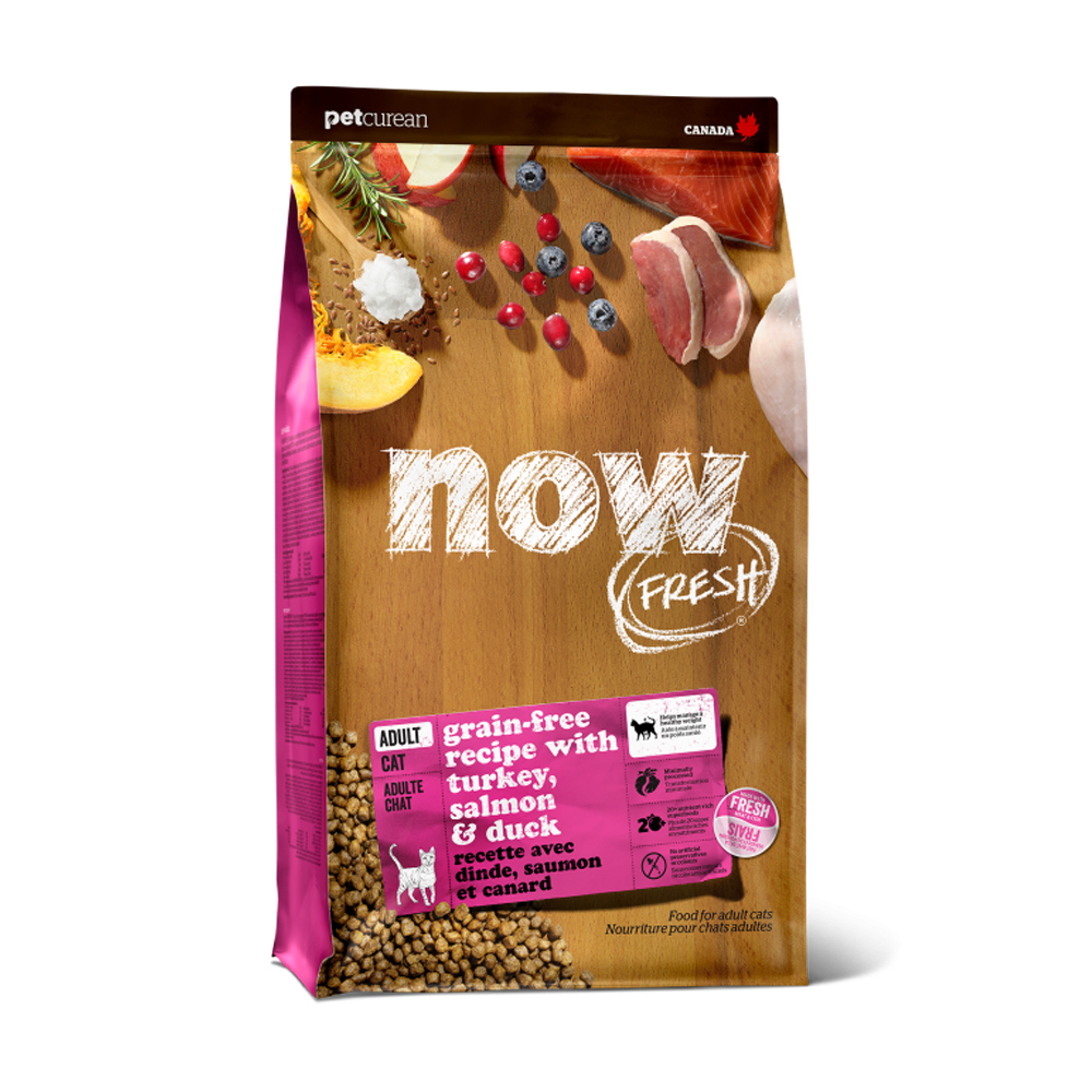 Now Fresh Grain Free Grain Free Adult Cat Food  (Turkey, Salmon & Duck)
