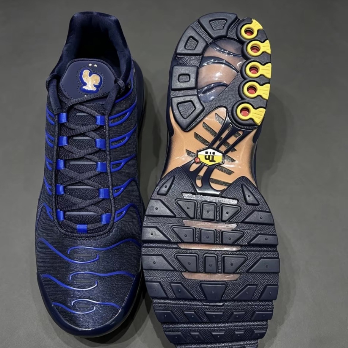 【代購】Nike × 法國國家隊 Air Max Plus OG 氣墊休閒鞋 男款 黑藍