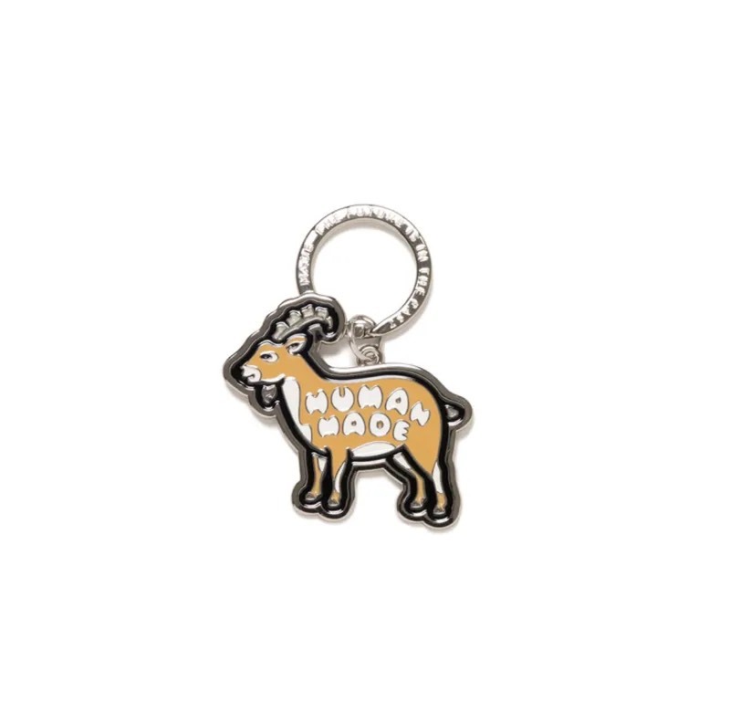 -(C016)-HUMAN MADE HONGKONG WILD GOAT 香港限定 羱羊 鑰匙圈-HM31GD187