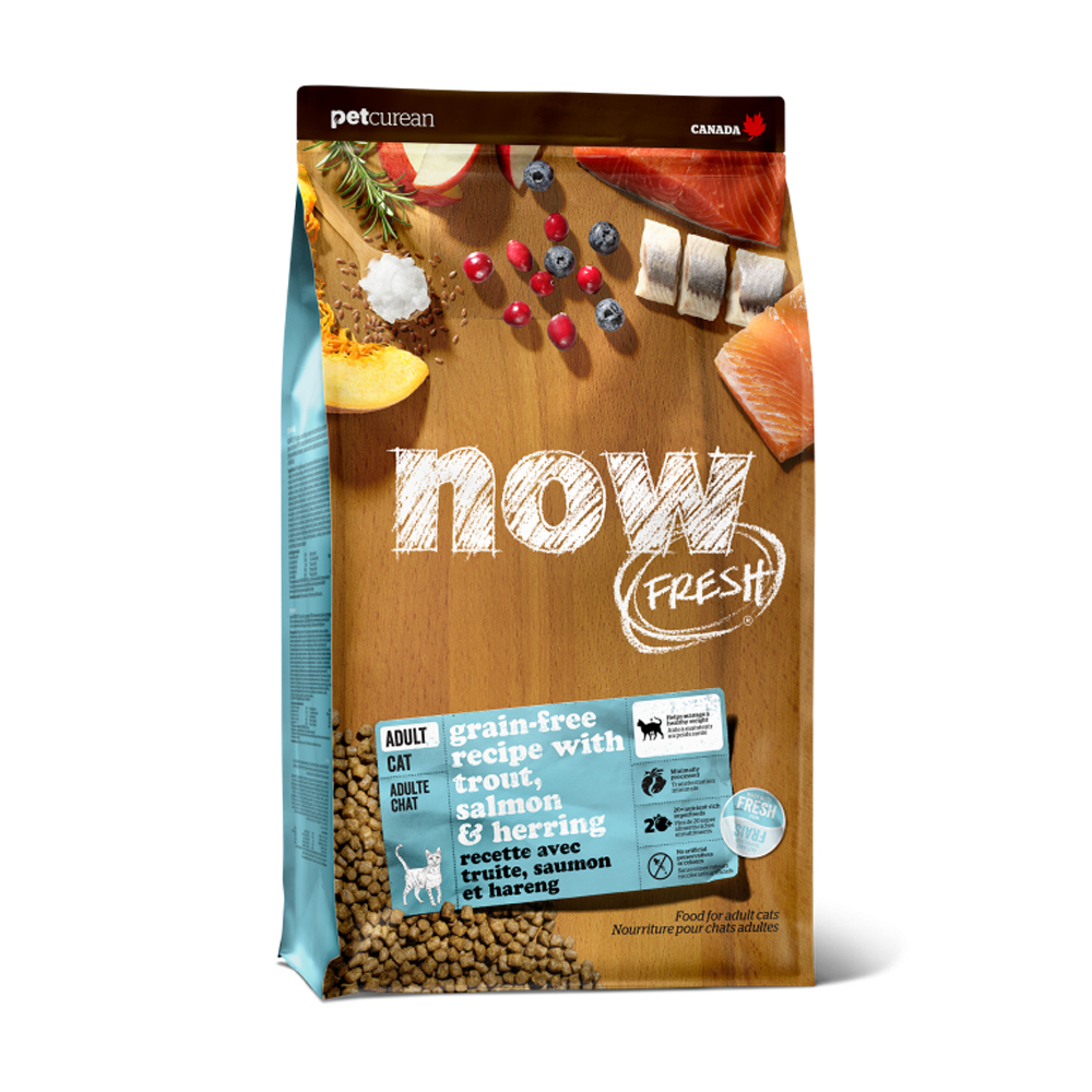 Now Fresh Grain Free Grain Free Adult Cat Food  (Trout, Salmon & herring)