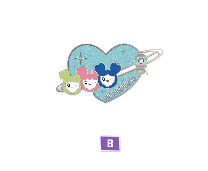 在台現貨｜TWICE 10VE UNIVERSE 官方周邊 徽章 LOVELY MOVING BADGE
