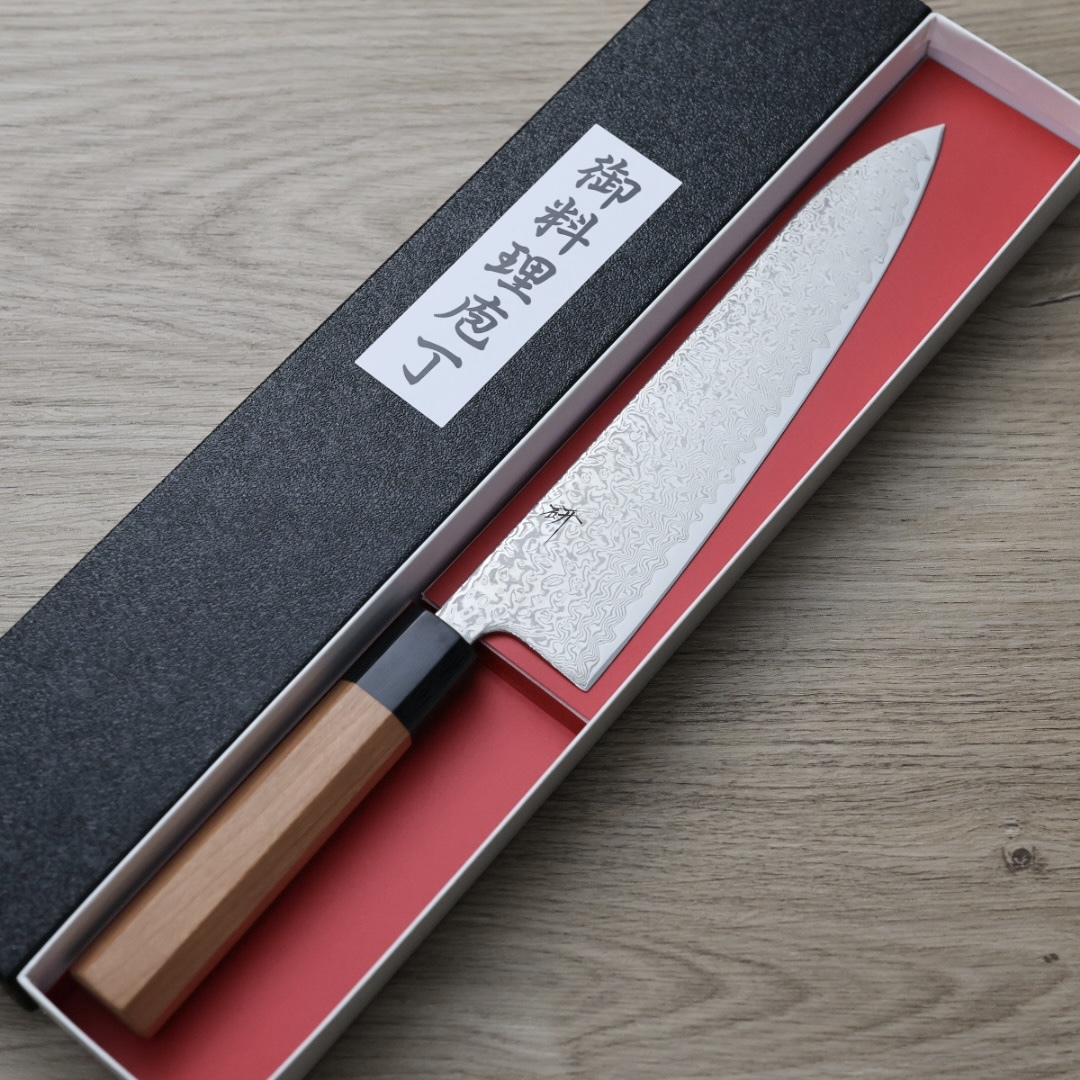 作SAKU 研 牛刀 210mm SRS13粉末鋼 大馬士革