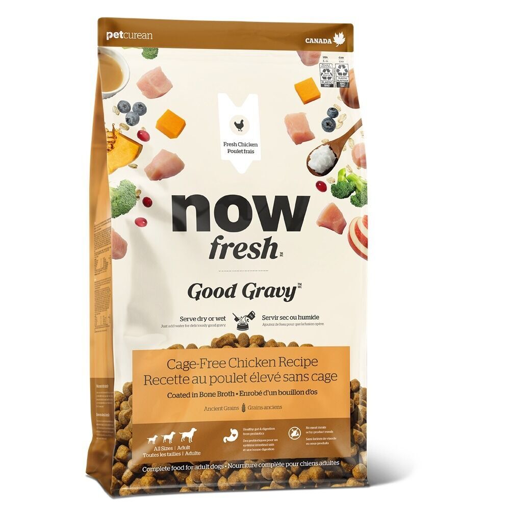 NOW Fresh Good Gravy 成犬香濃火雞骨湯外層乾糧 - 雞肉配方(含古代穀物)