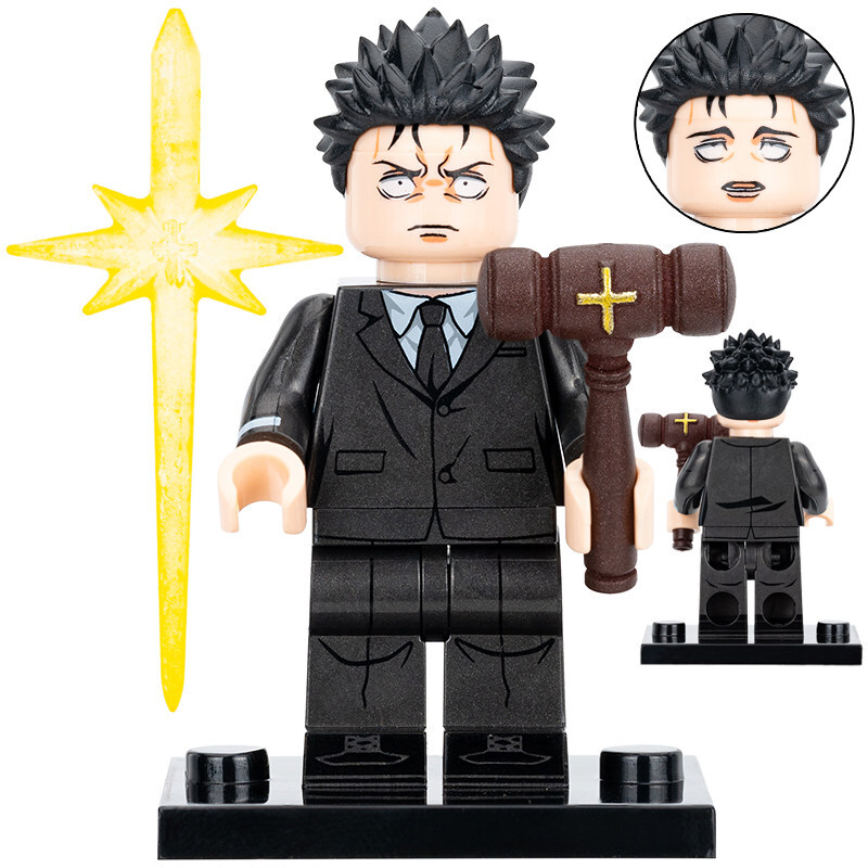 Jujutsu Kaisen Higuruma Hiromi Custom Minifigures Fit Lego WM6201 WM2863