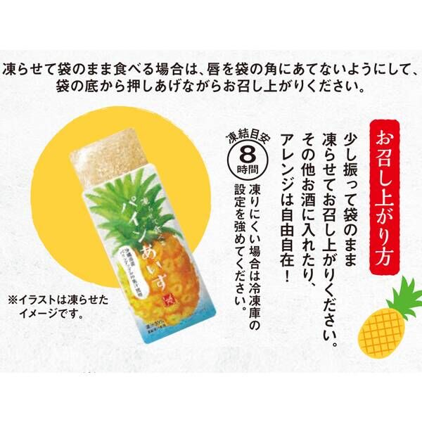 【夏季限定】JP 菠蘿風味沙冰條 100g 6163 TK260809