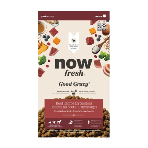 Now Fresh  Good Gravy 成犬香濃火雞骨湯外層乾糧 - 牛肉配方(含古代穀物)