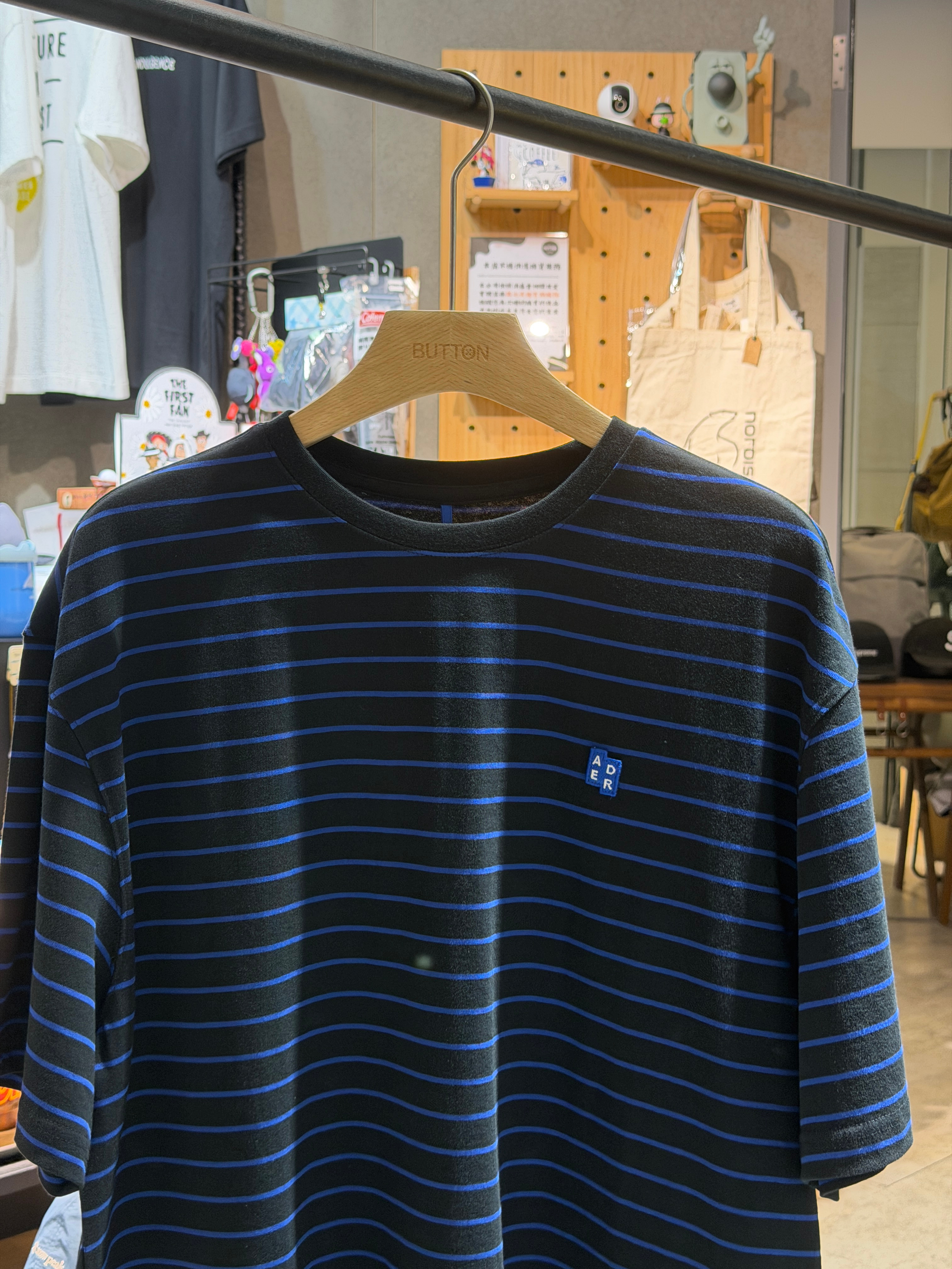 Ader error Sig; BL Tag t-shirt 條紋短tee BP06FYTS0116