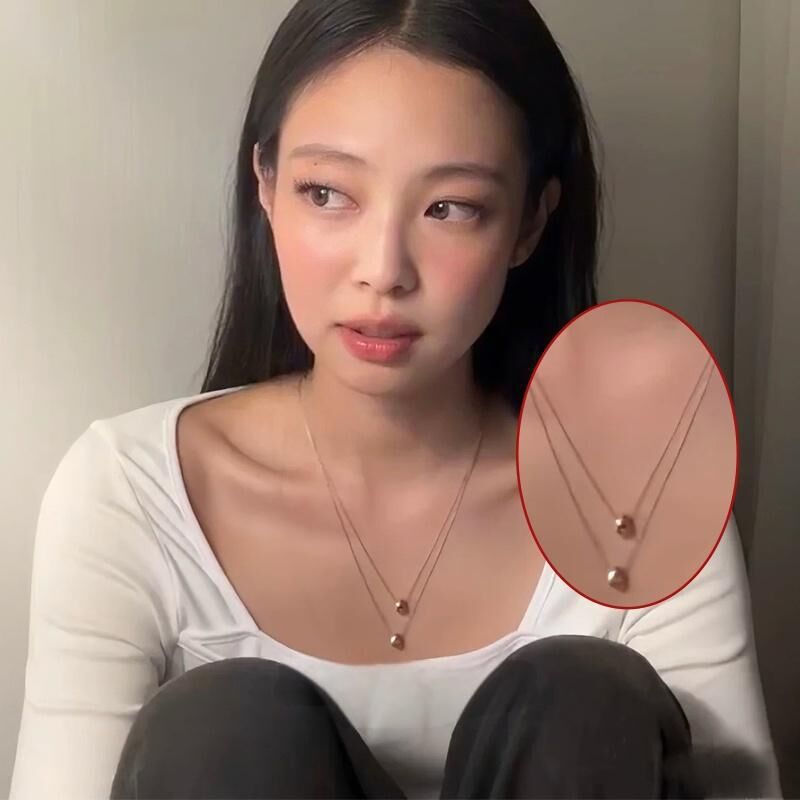 Jenny同款 鈦鋼簡約蛇骨練