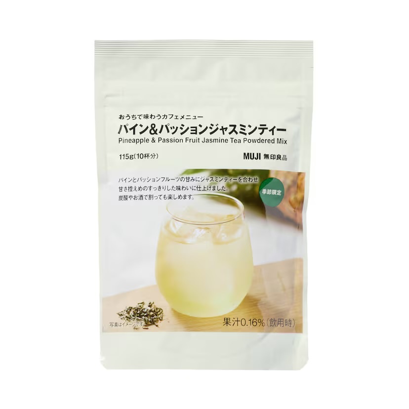 【季節限定】JP Muji 菠蘿百香果茉莉花茶 115g 1184 TK260809