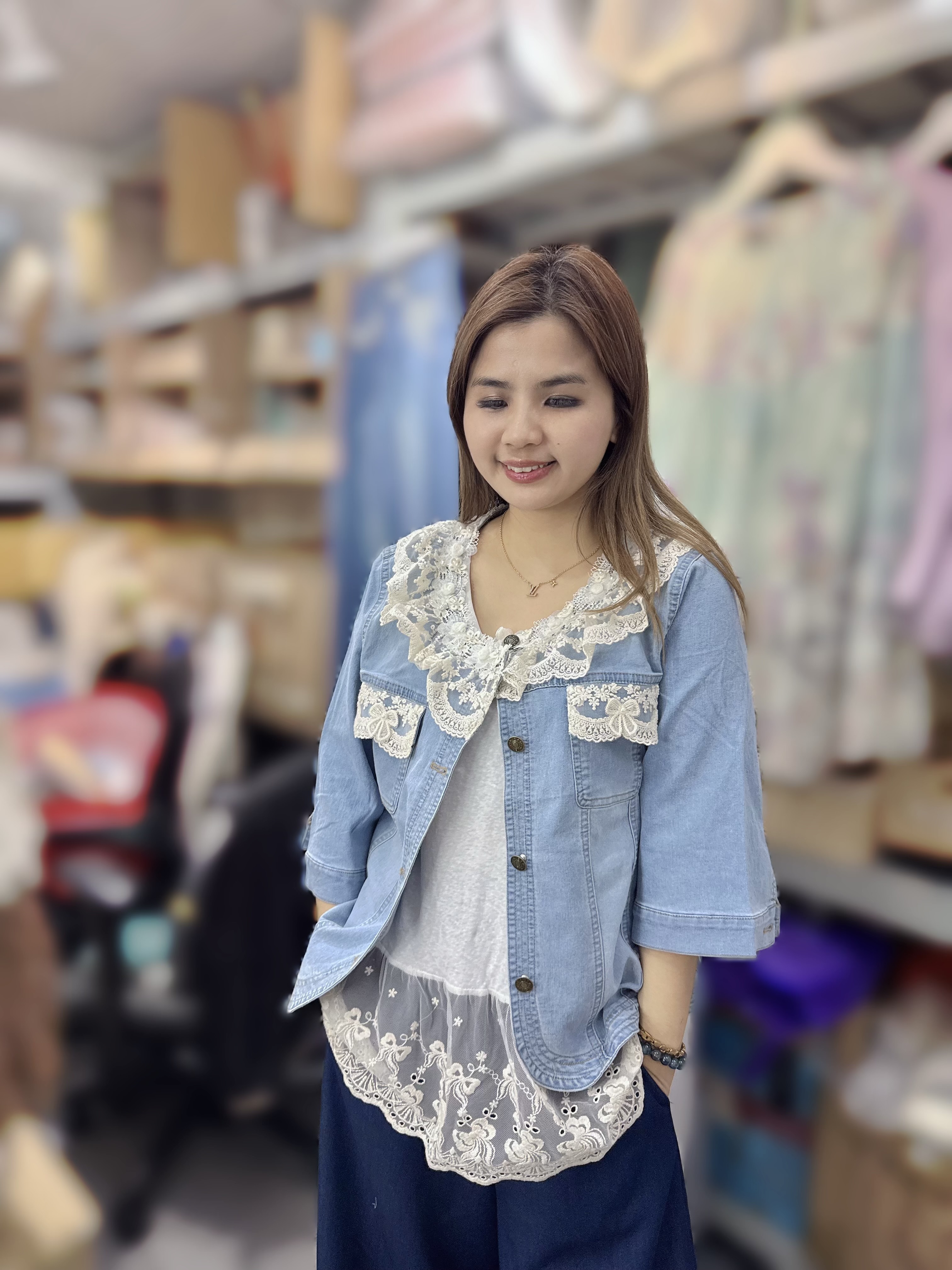 DE50 胸S38 M40 L42 長23 $499