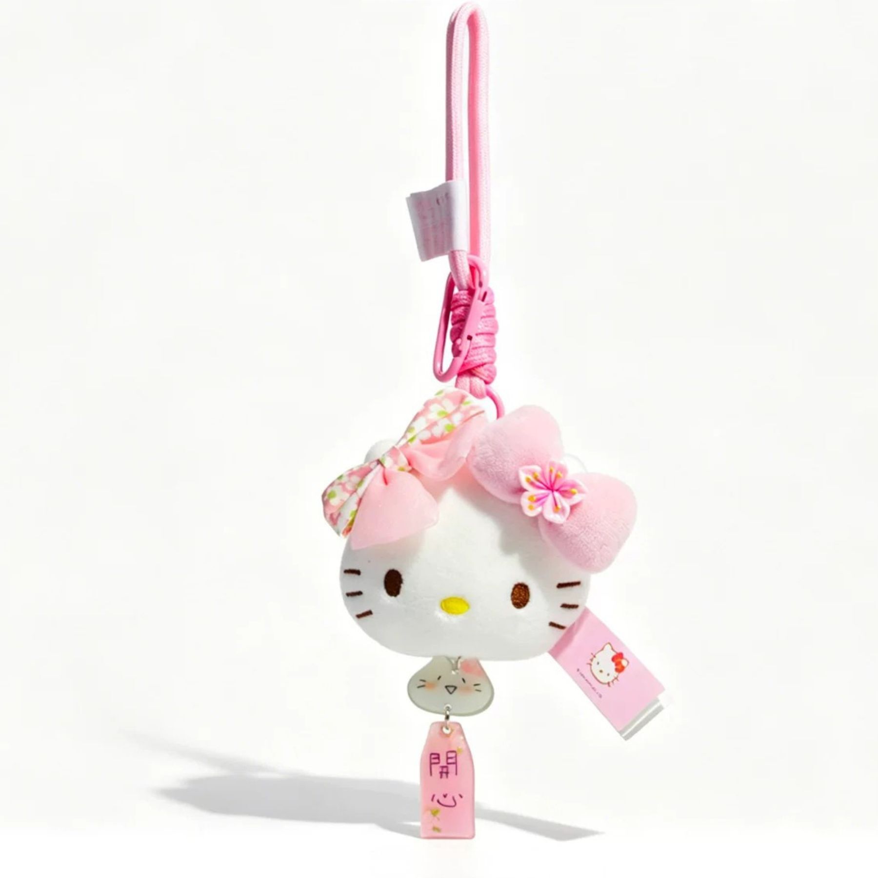 Hello Kitty Sanrio  和風御守毛絨吊飾 扣飾物-HAPPY
