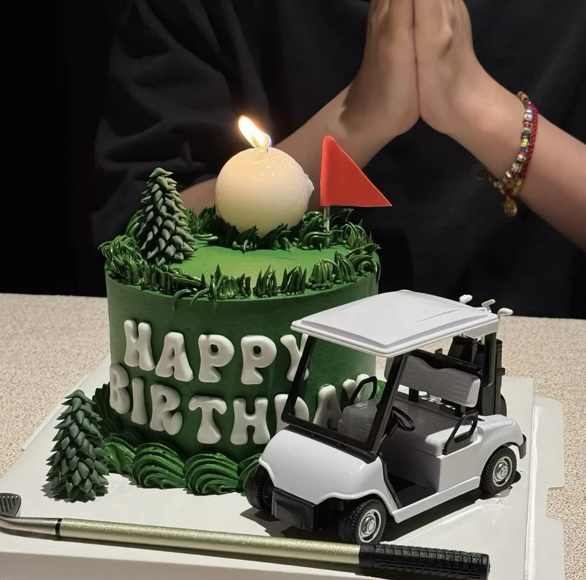 高爾夫球蠟燭🎂