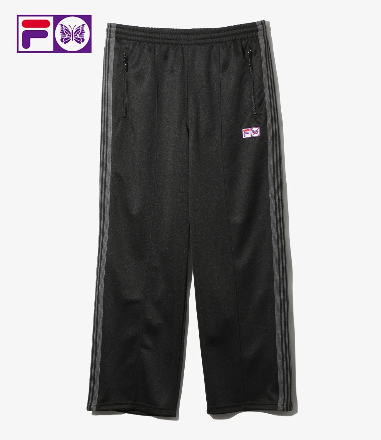 現貨| FILA X NEEDLES 別注 H.D. Ventisei H.D. Track Pant | BLACK