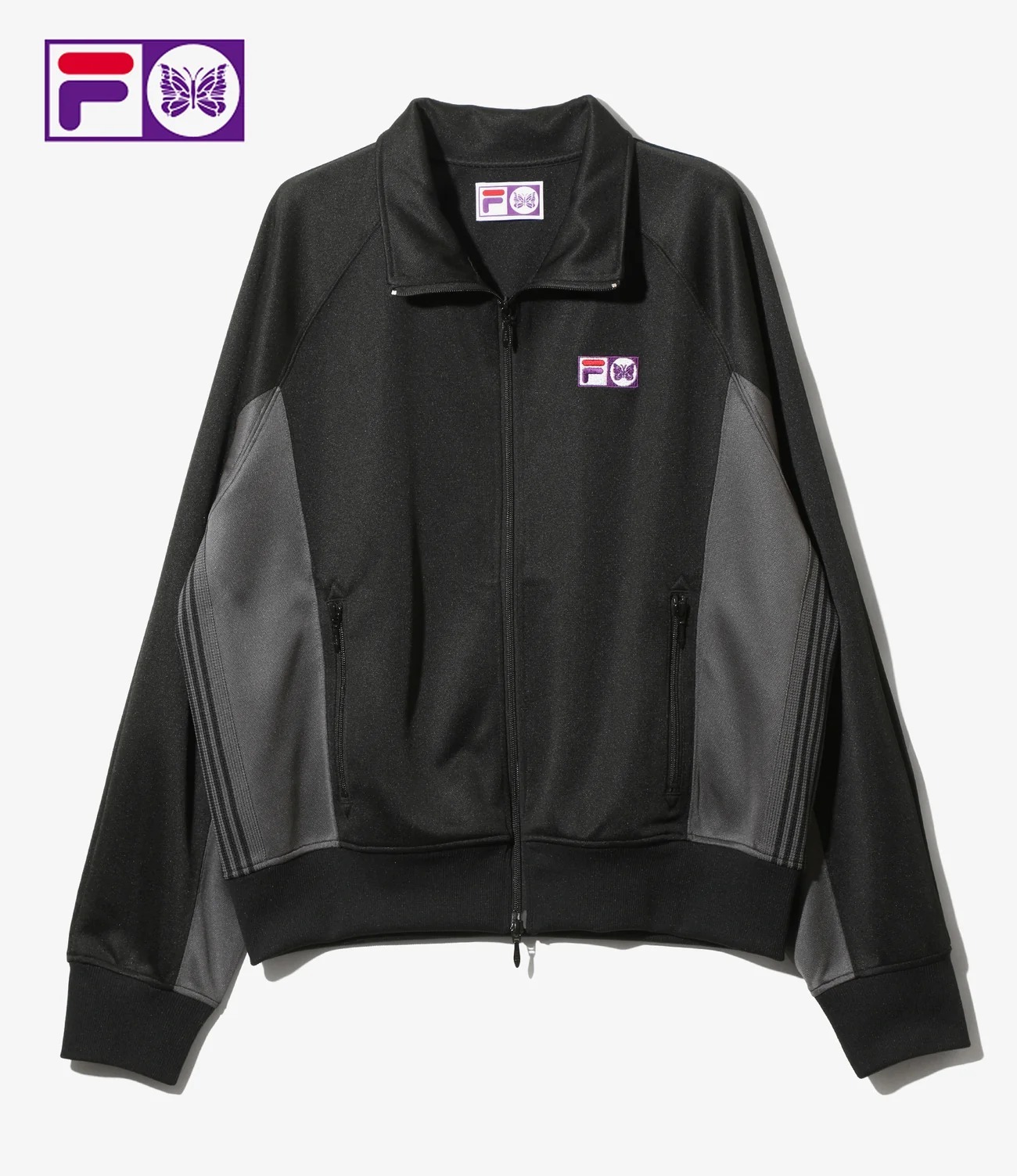 現貨| FILA X NEEDLES Ventisei Track Jacket BLACK