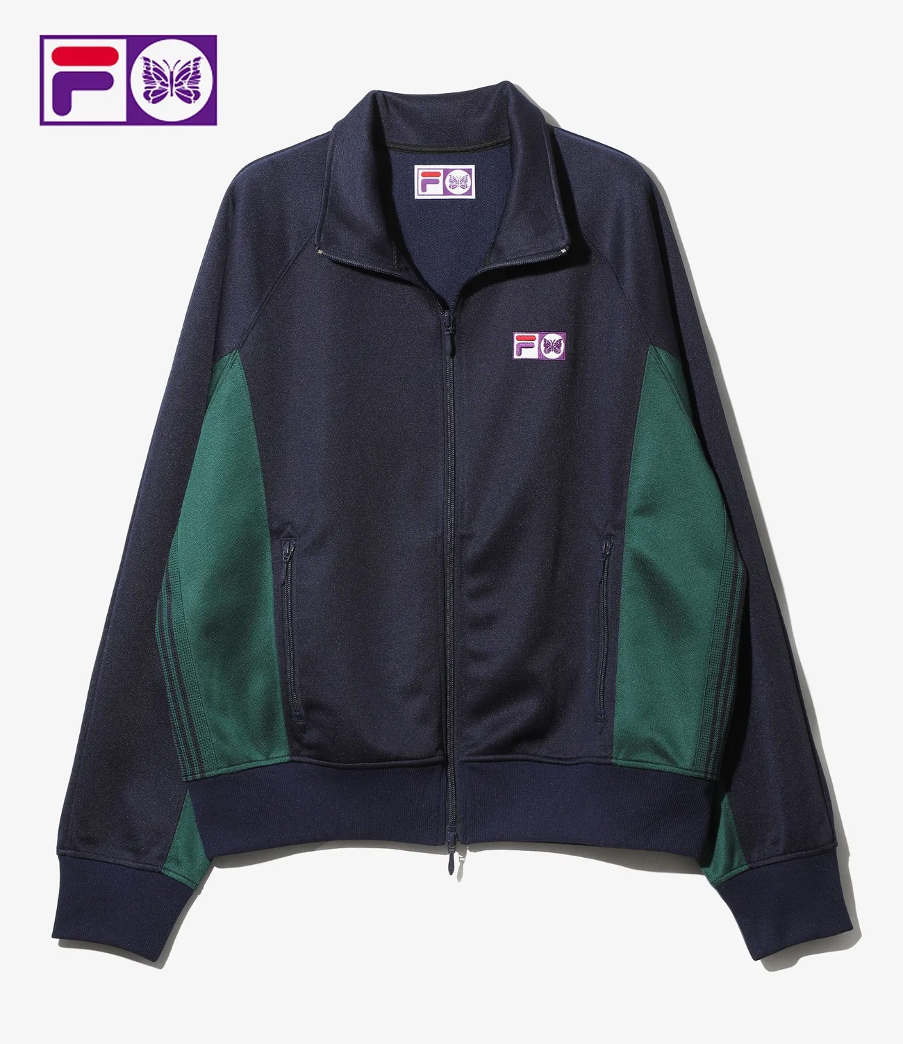 現貨| FILA X NEEDLES Ventisei Track Jacket BLUE