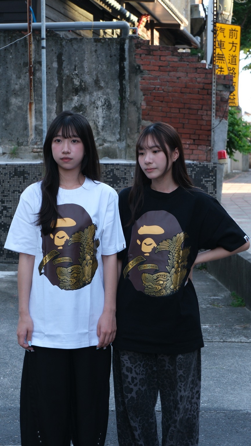 BAPE 26SS 日本 名古屋限定 猿人頭 短Tee