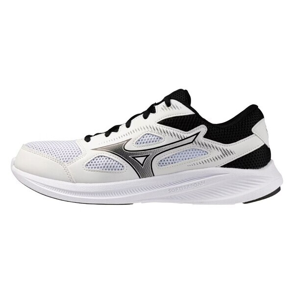 Mizuno 美津濃 Maximizer 27 K1GA250002 男女 慢跑鞋 寬楦 跑鞋 路跑 白 黑