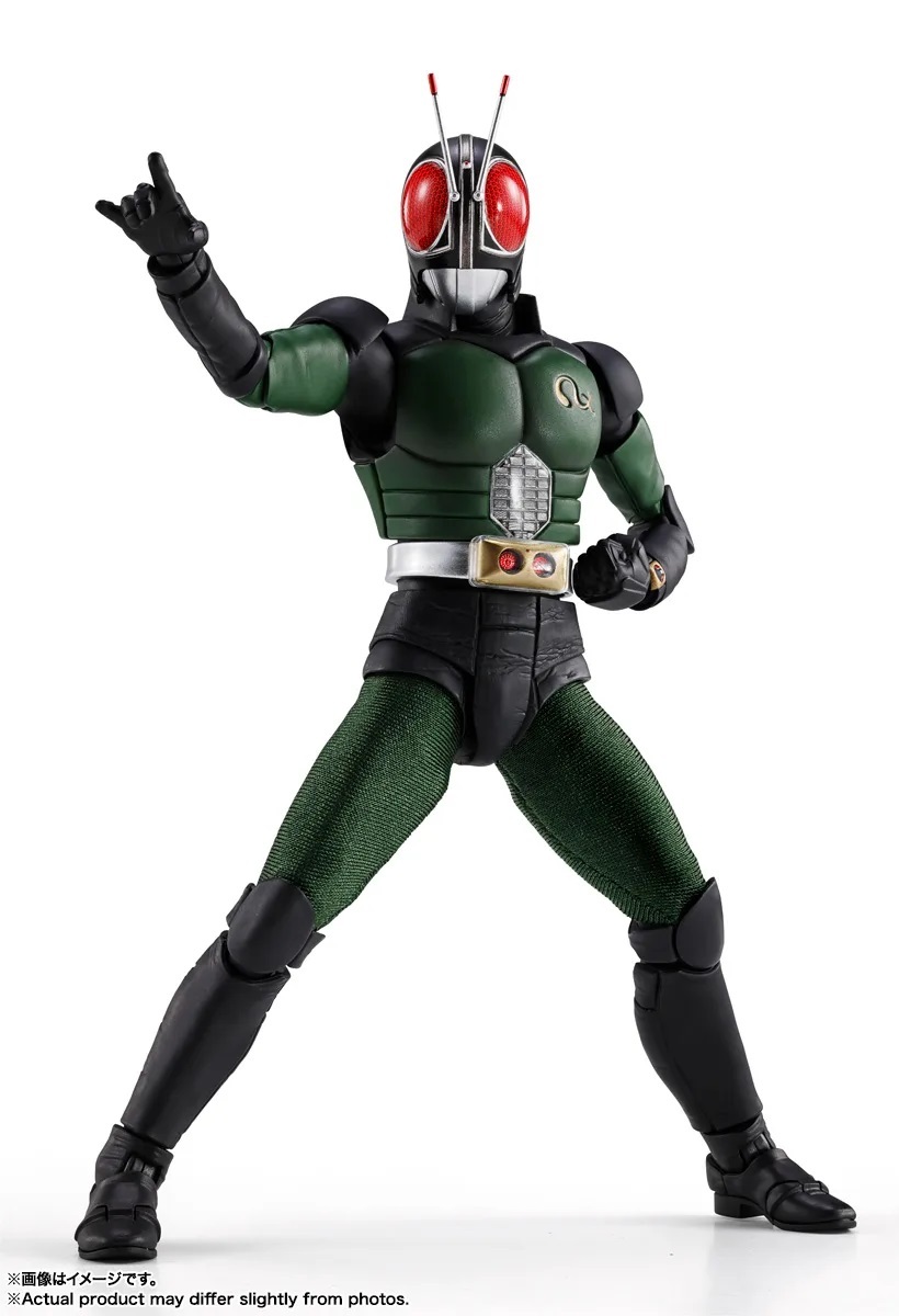 行版 [SHF真骨彫製法] 帽面超人 BLACK RX