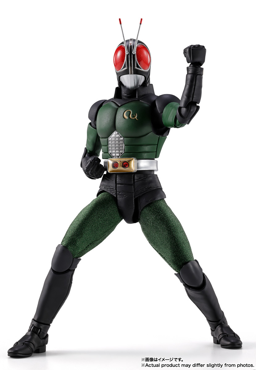 行版 [SHF真骨彫製法] 帽面超人 BLACK RX