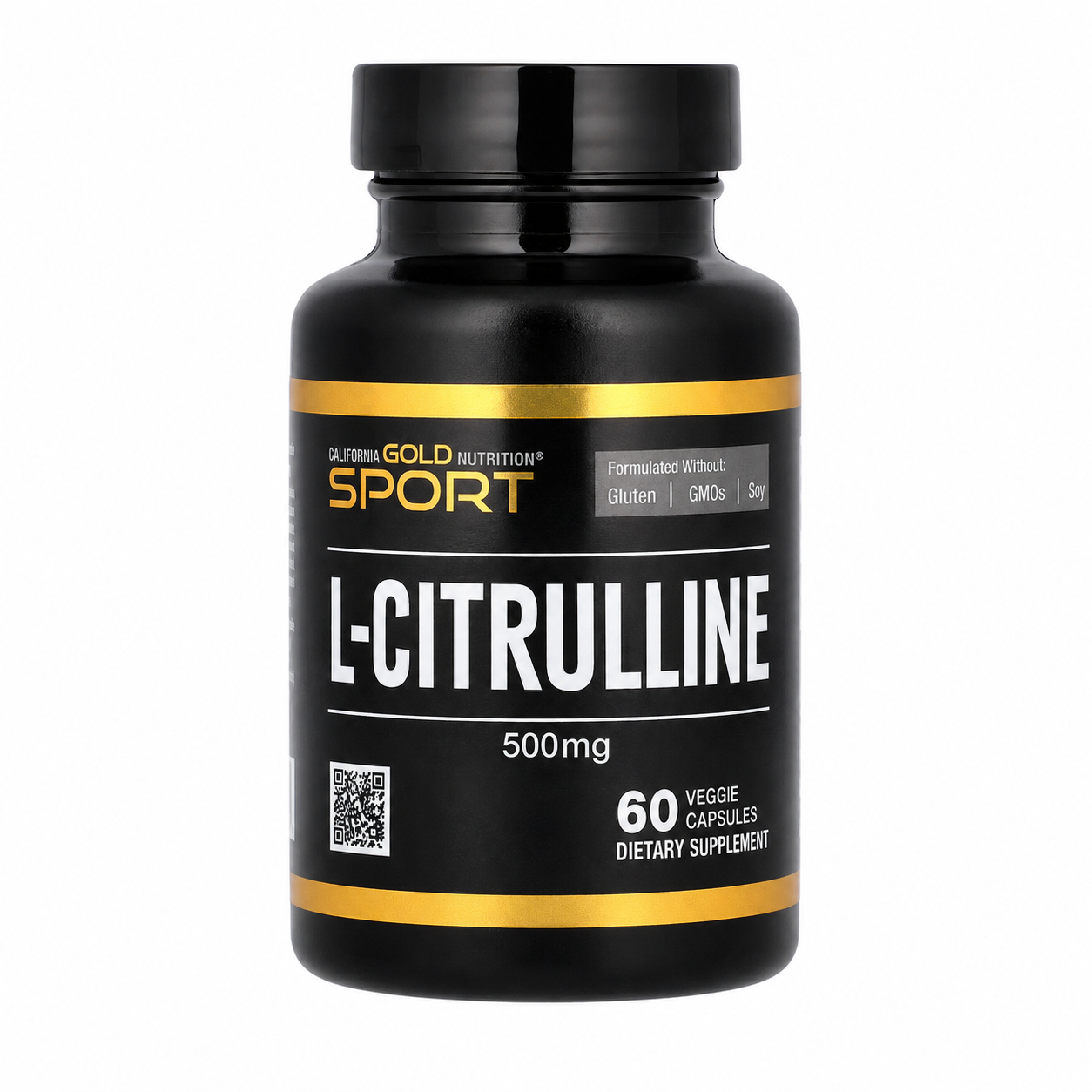 【iHerb】Califomia Gold Nutrition  L-瓜氨酸 L-Citrulline 500mg 60粒