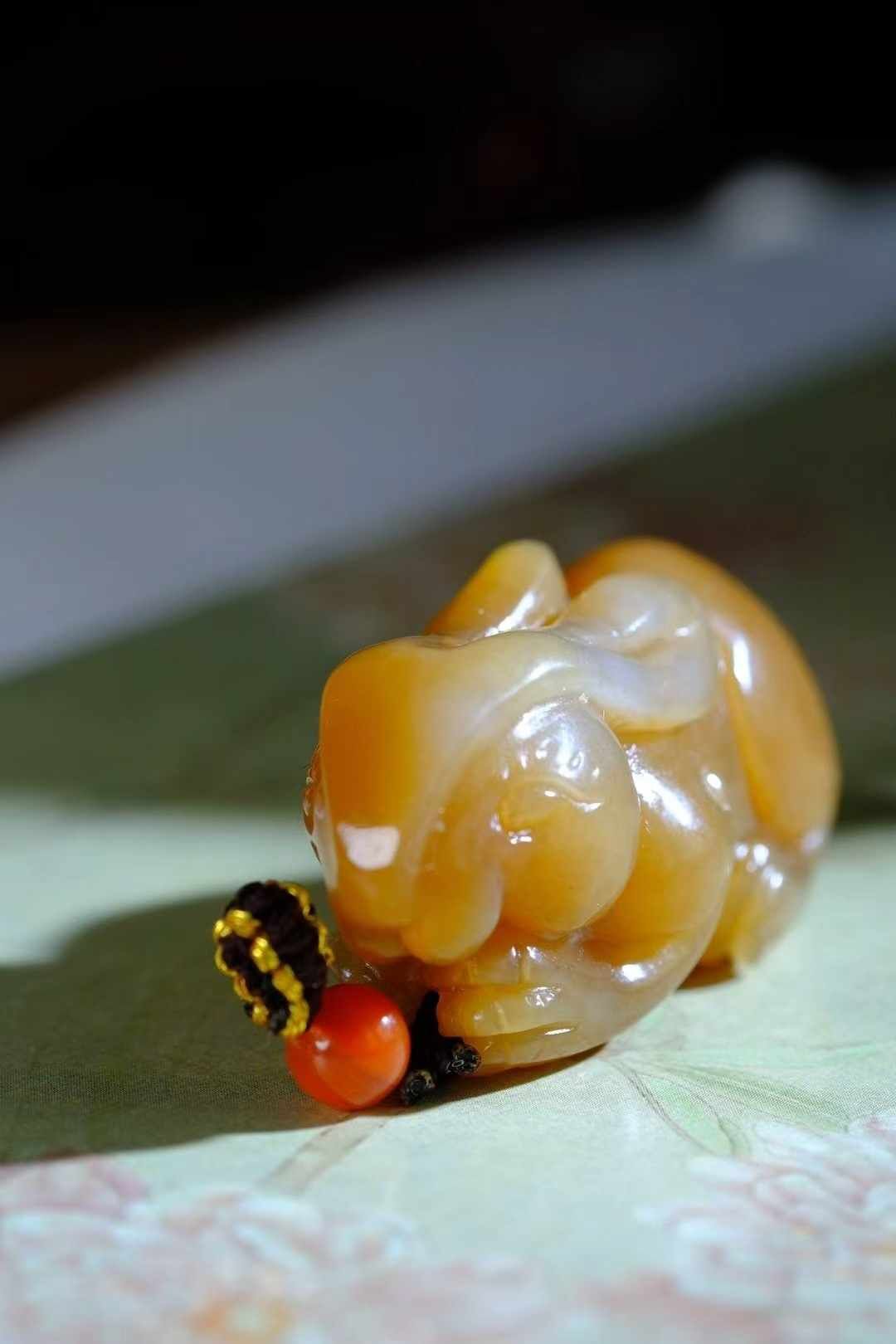 和田玉且末糖前途無量,天然和田玉軟玉