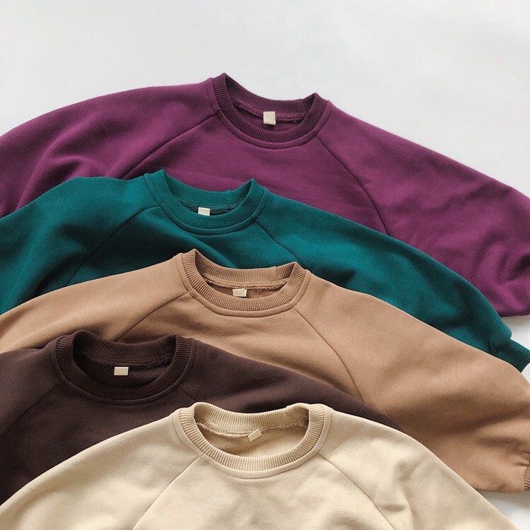 ✦  秋裝  ⌒ 5 色秋款素色 大學長TEE  ⍥