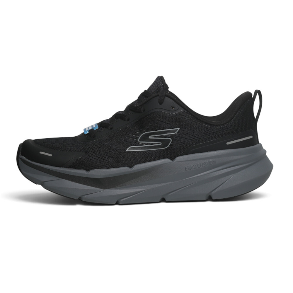 SKECHERS 慢跑鞋 GO RUN MAX CUSHIONING 黑色 緩震 運動鞋 男 221220BKCC