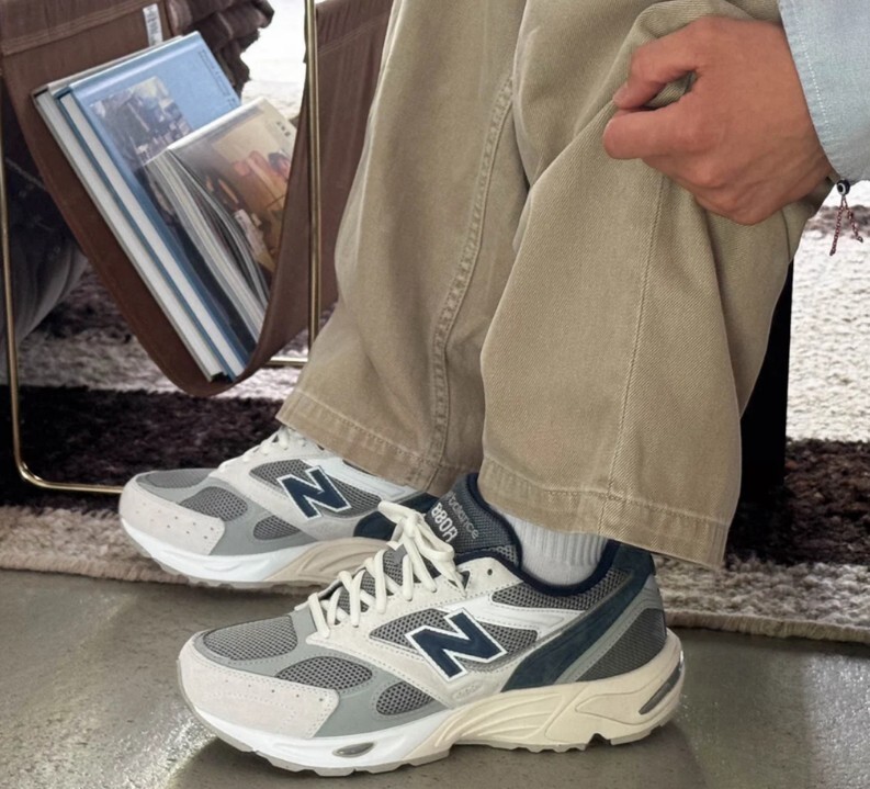 NEW BALANCE 休閒鞋 NB 880R 米灰藍 復古鞋 男女 U880R69L