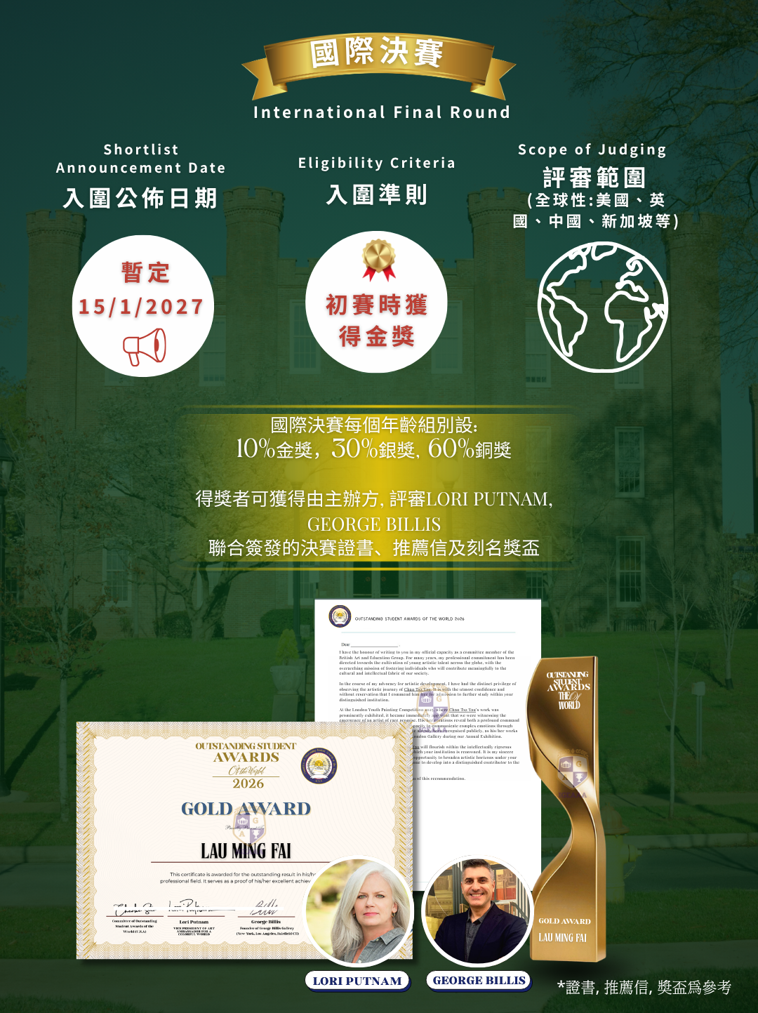全球藝術尖子計劃2026_比賽章程下半年1