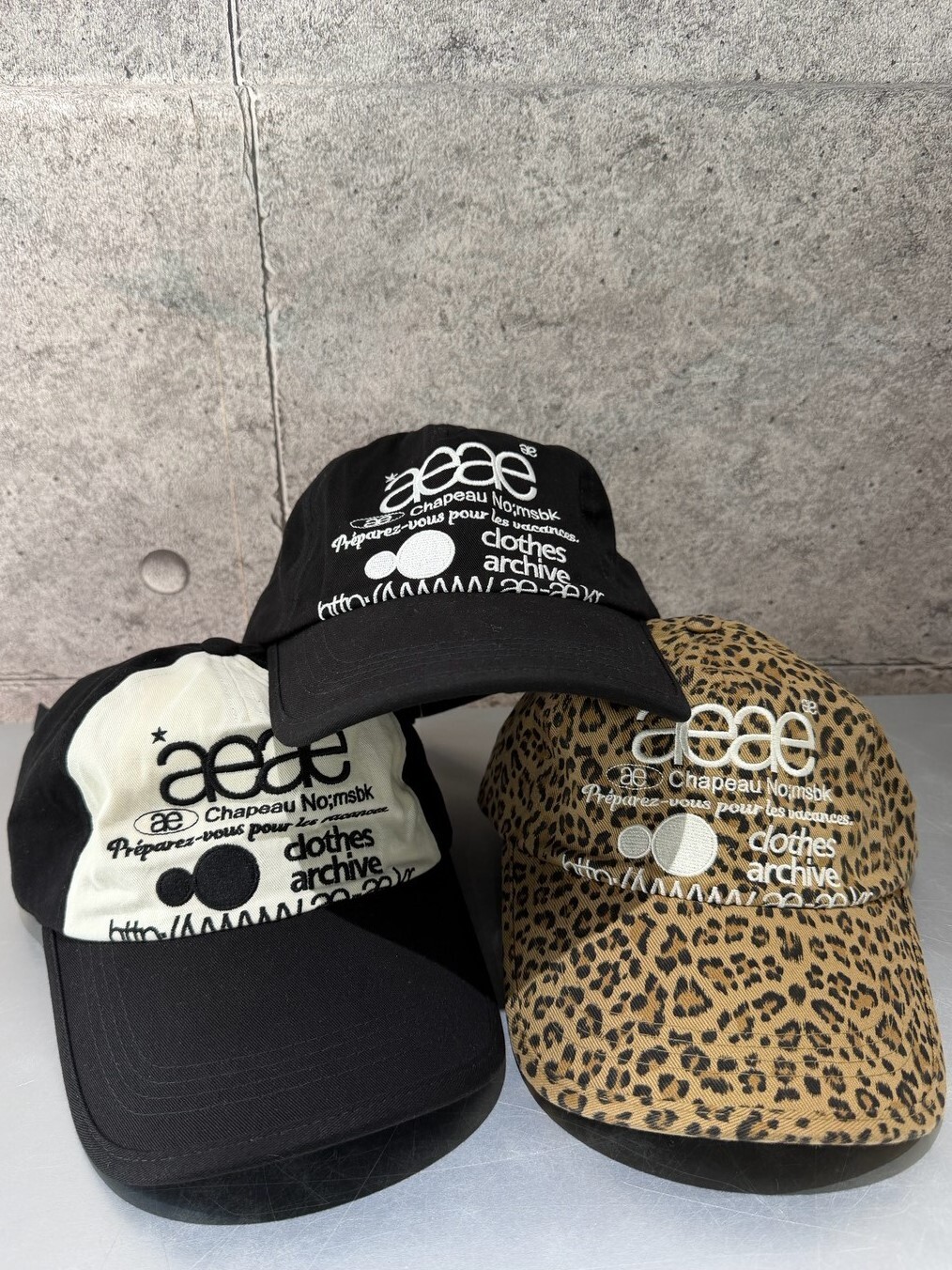 韓國品牌 aeae 爆款刺繡Logo老帽