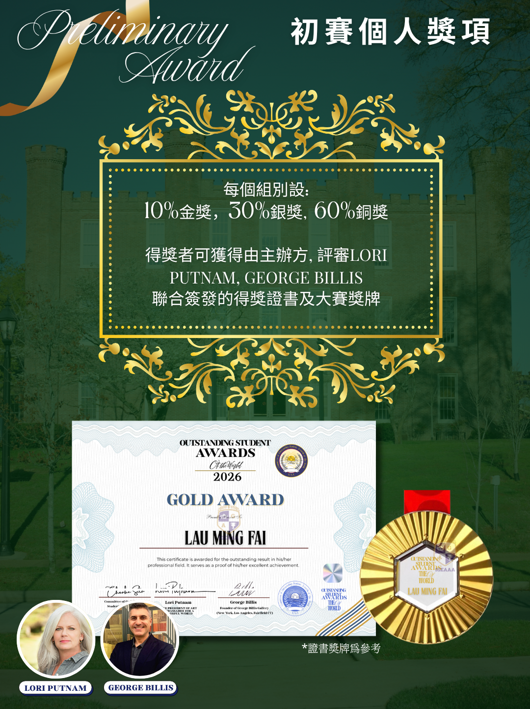 全球藝術尖子比賽2026(下半年)