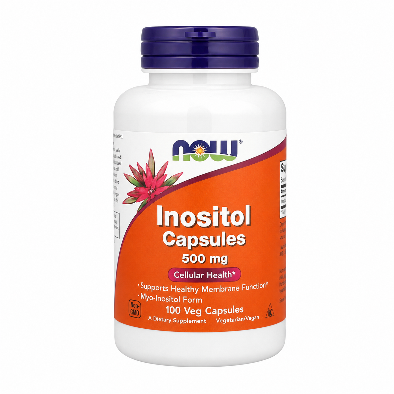 【iHerb】NOW Foods 肌醇 Inositol 500mg 100粒