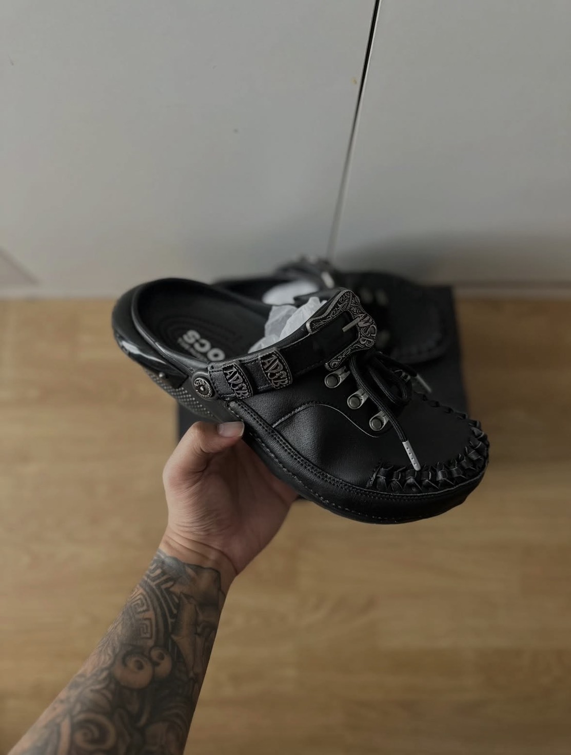 <最會聯名的品牌🖤>Andersson Bell x Crocs Crocs聯名 龐克洞洞鞋 厚底洞洞鞋