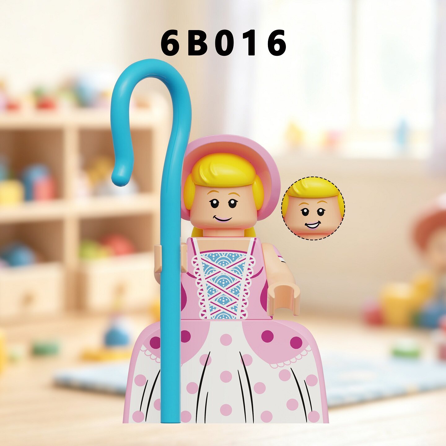 Toy Story Bo Peep Custom Minifigures Minifigs Fit Lego 6B016