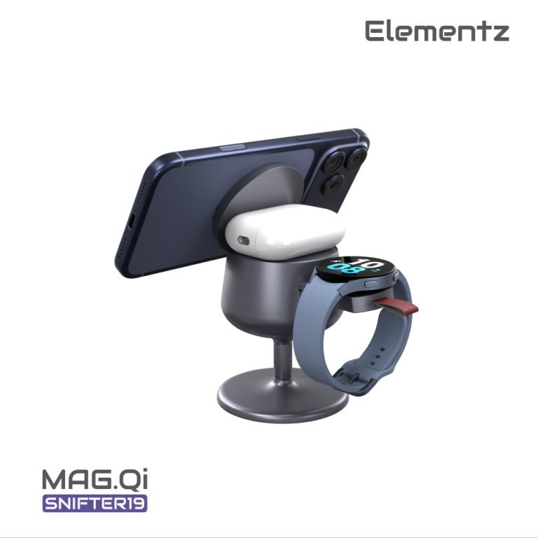 Elementz Mag Qi Snifter19 25w 無線充電座 (FC-S19)