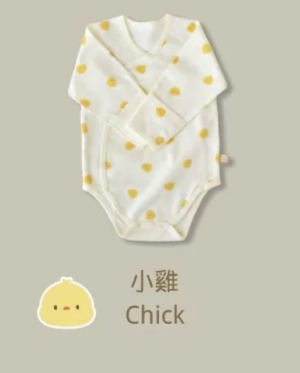 【BABY & I】Korea 4-Seasons Newborn Bodysuit (Chick Pattern)