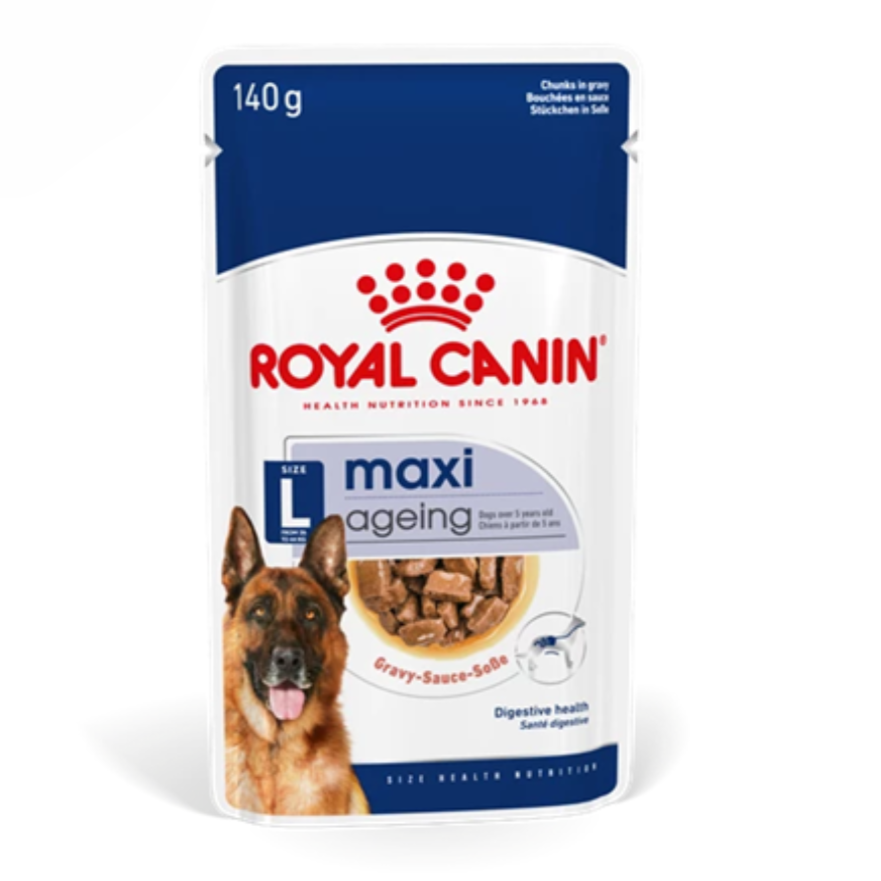 法國皇家 SHN 大型熟齡及老犬營養主食濕糧（肉汁）140G (原箱10包)
