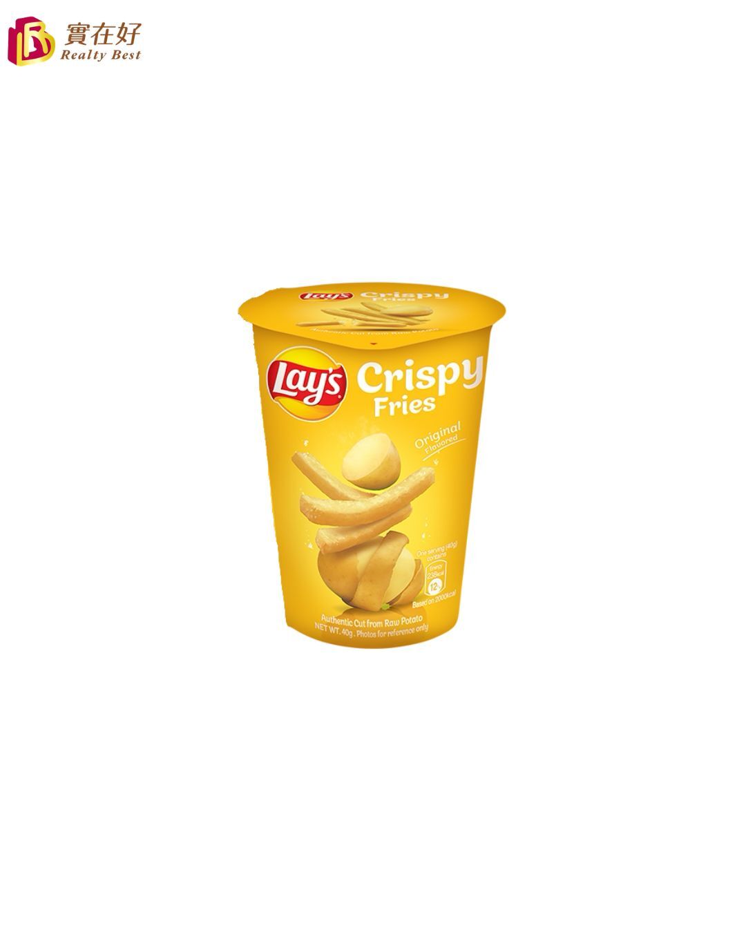 Lay's 樂事真脆薯條 1箱 (40g x 24個)