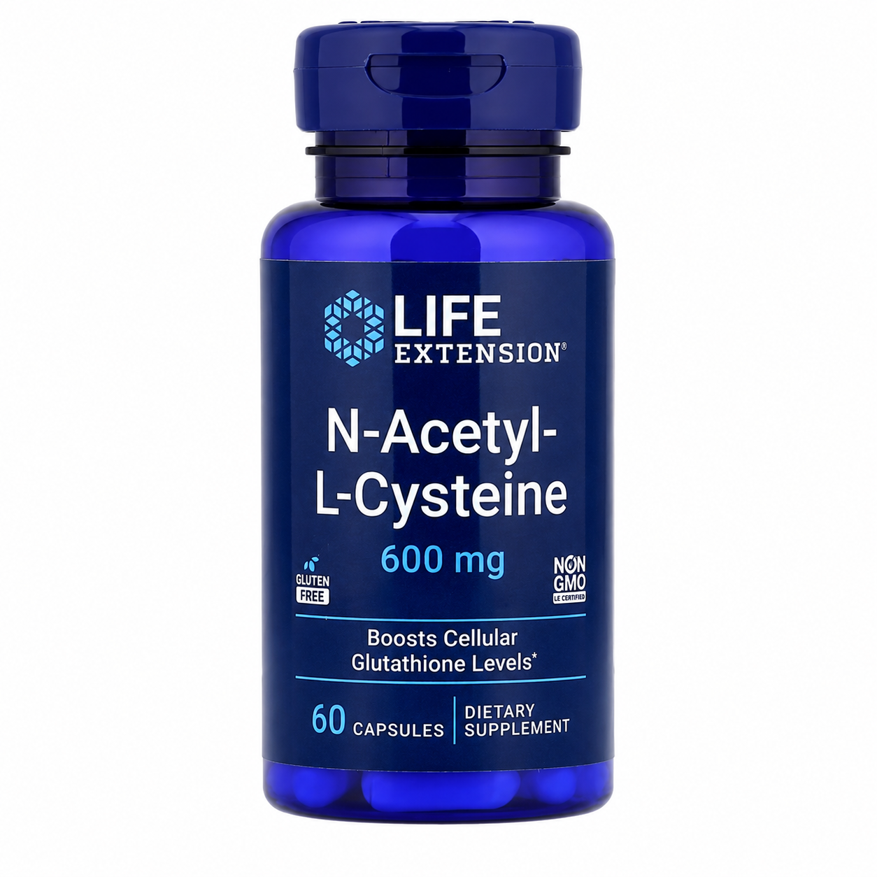 【iHerb】Life Extension N-乙醯-L-半胱氨酸 NAC 600毫克 60粒