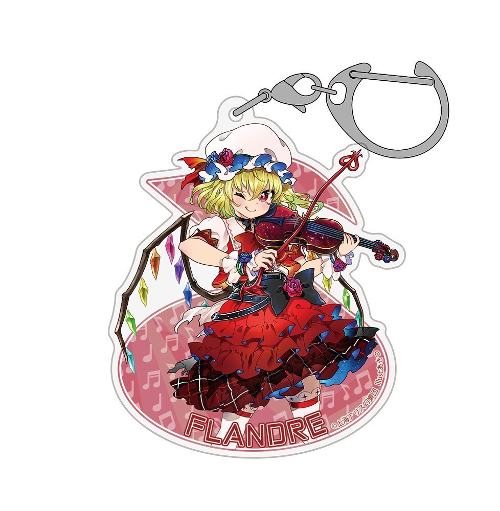 ﾌﾗﾝﾄﾞｰﾙ･ｽｶｰﾚｯﾄ ｱｸﾘﾙﾏﾙﾁｷｰﾎﾙﾀﾞｰ LIVEｽﾃｰｼﾞVer. illust:あきつ COSPA 083126