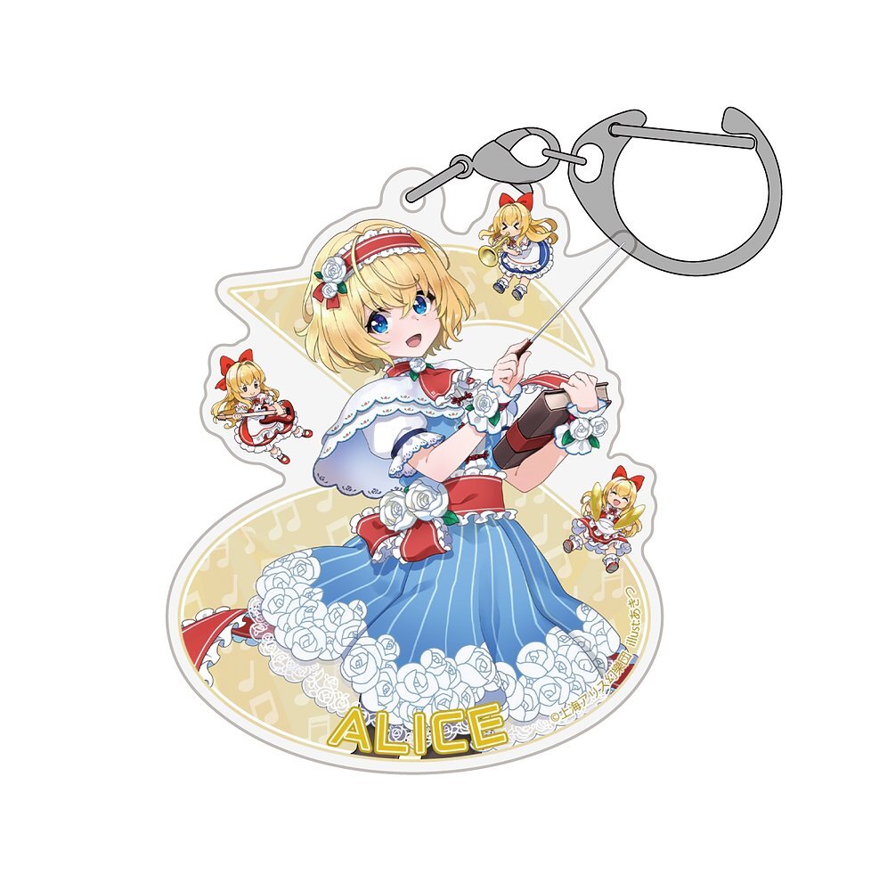 ｱﾘｽ･ﾏｰｶﾞﾄﾛｲﾄﾞ ｱｸﾘﾙﾏﾙﾁｷｰﾎﾙﾀﾞｰ LIVEｽﾃｰｼﾞVer. illust:あきつ COSPA 083126