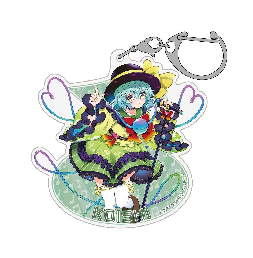 古明地こいし ｱｸﾘﾙﾏﾙﾁｷｰﾎﾙﾀﾞｰ LIVEｽﾃｰｼﾞVer. illust:あきつ COSPA 083126