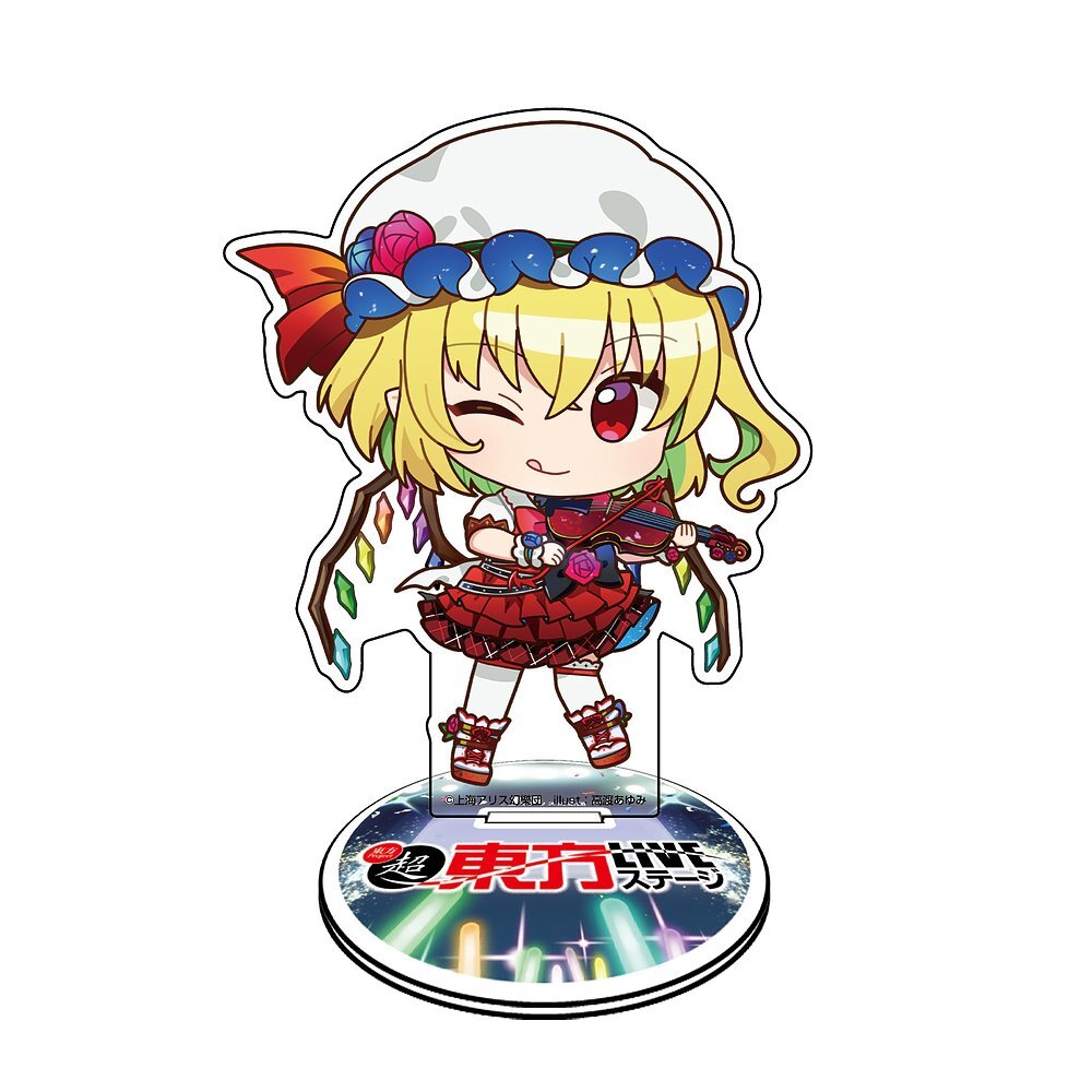 ﾌﾗﾝﾄﾞｰﾙ･ｽｶｰﾚｯﾄｱｸｽﾀちびｷｬﾗ幻想郷LIVEｽﾃｰｼﾞVer.illust高渡あゆみ COSPA 083126
