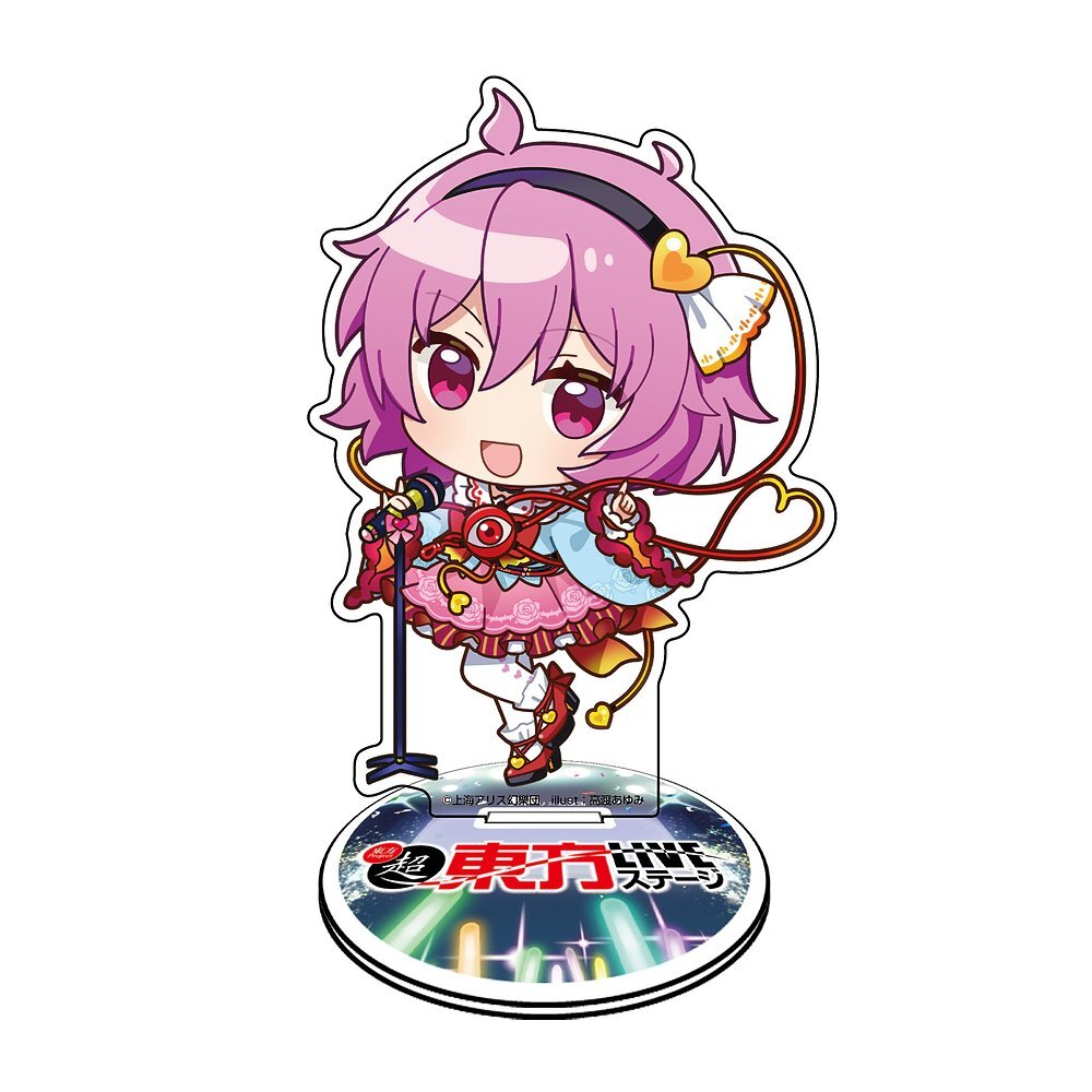 古明地さとりｱｸｽﾀちびｷｬﾗ幻想郷LIVEｽﾃｰｼﾞVer.illust高渡あゆみ COSPA 083126