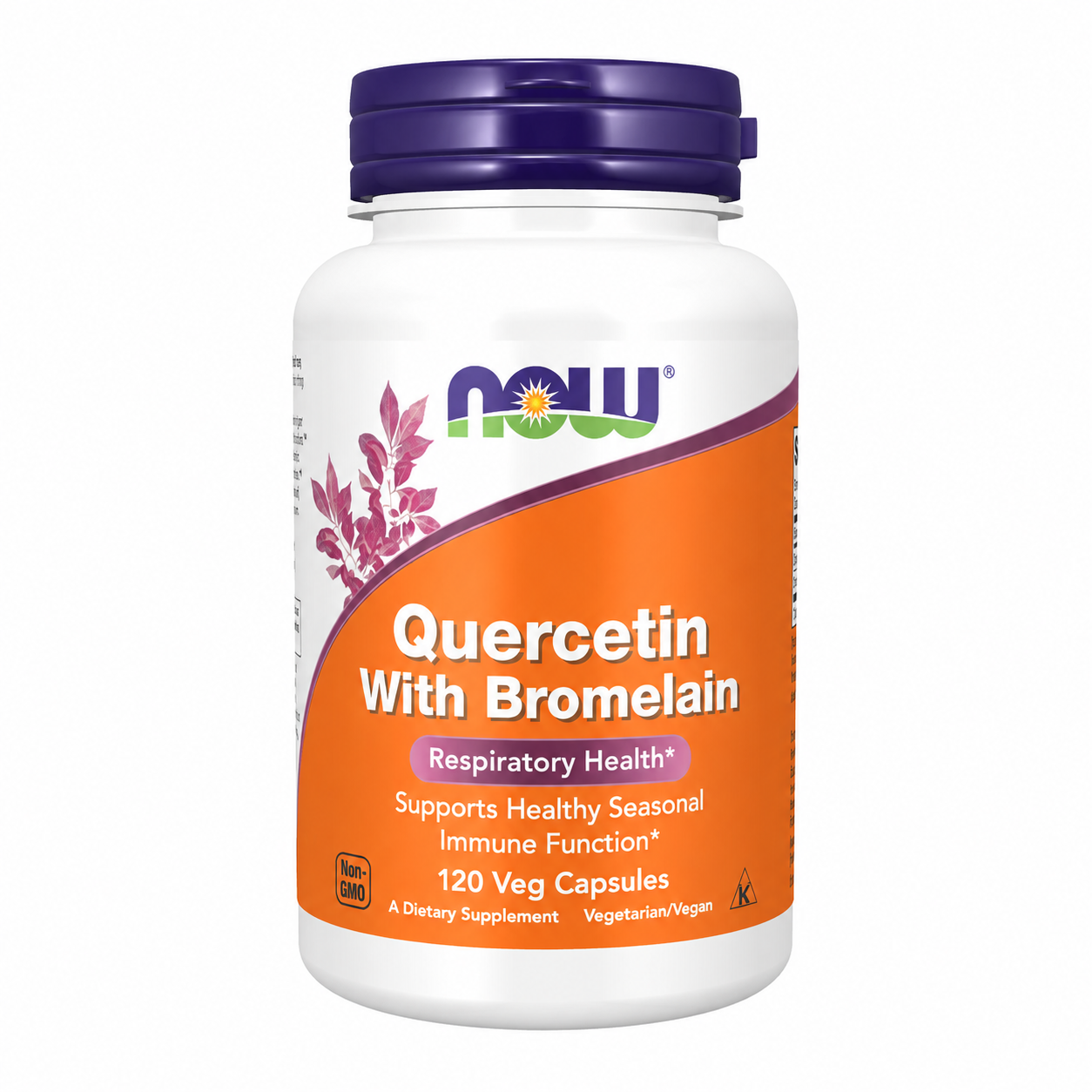 【iHerb】NOW Foods 槲皮素和鳳梨蛋白酶 Quercetin+Bromelain 120粒 素食膠囊