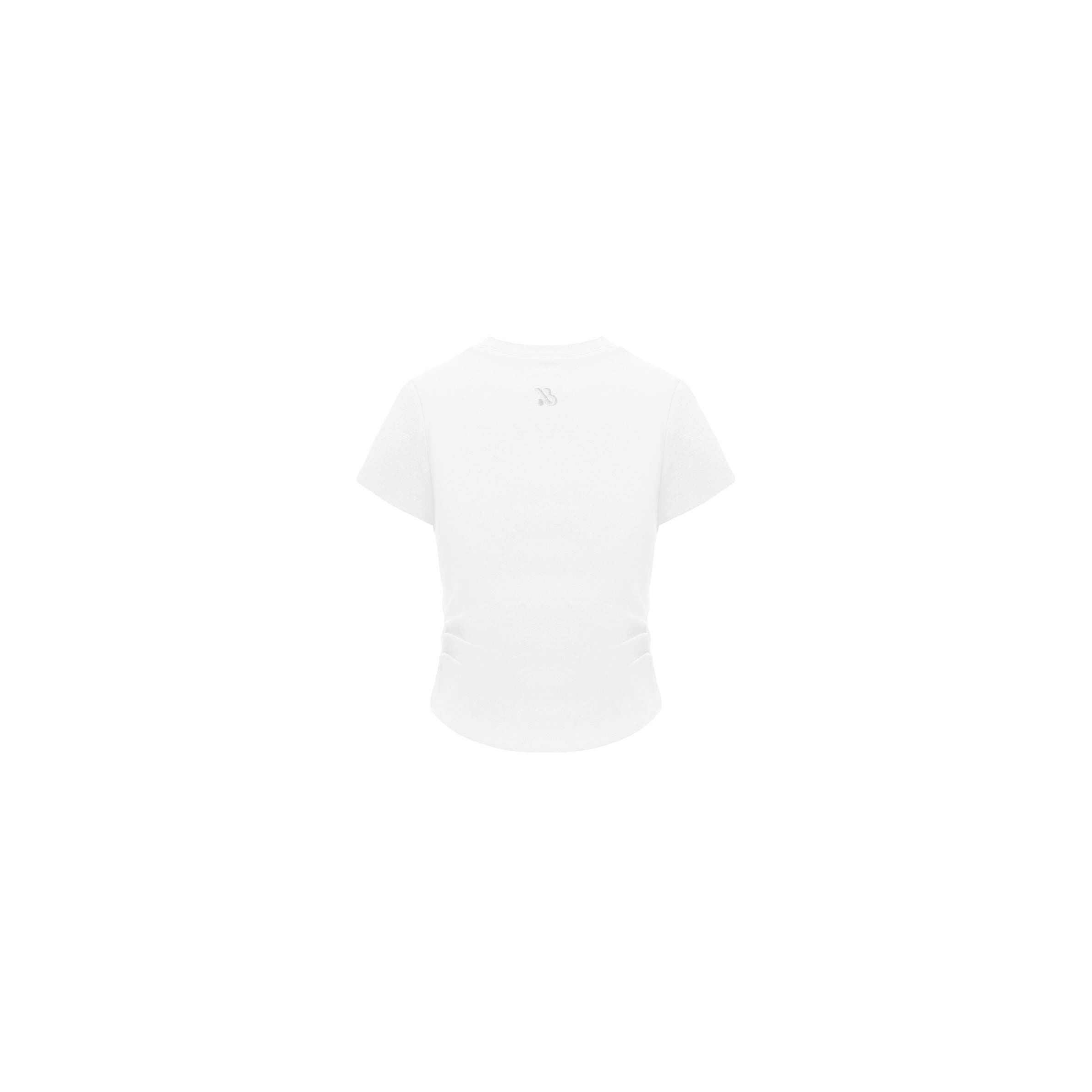 每天都有腰身 TEE  - 白