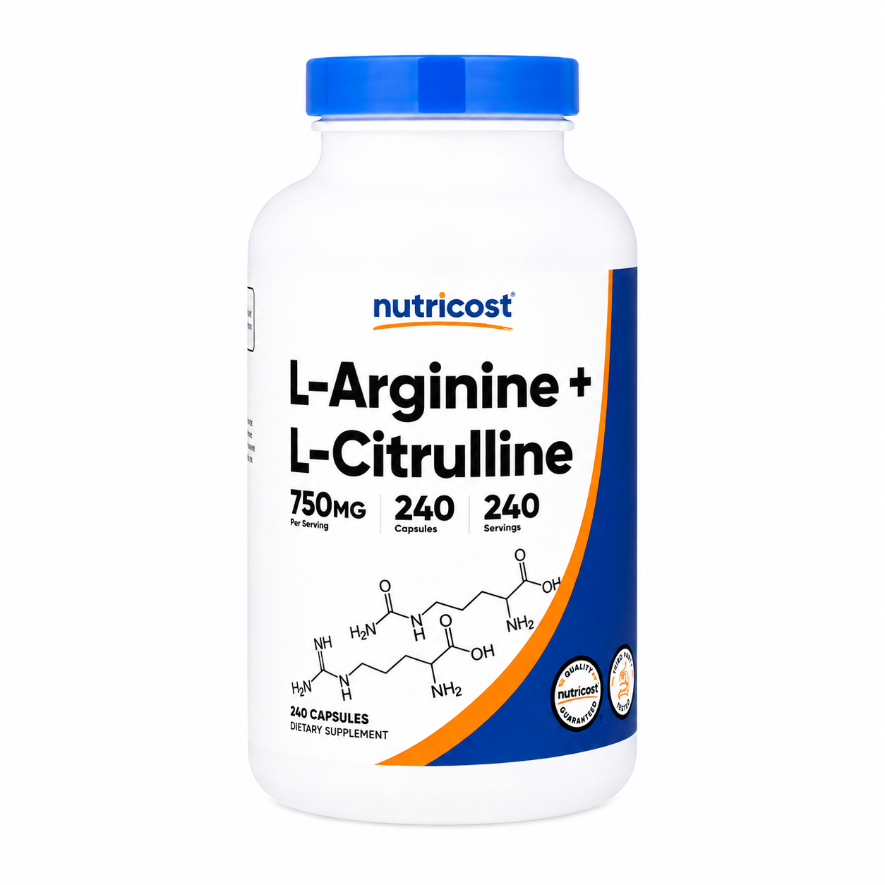 【iHerb】任兩件免運 Nutricost 精氨酸+瓜氨酸 Arginine Citrulli